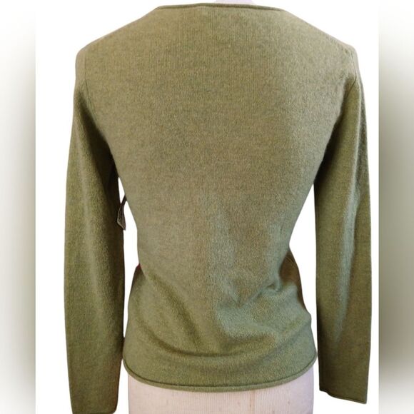 TWEEDS - 2 PLY 100% CASHMERE PULLOVER SWEATER SIZE S - Picture 3 of 5
